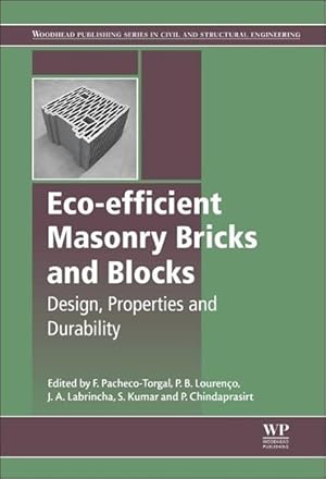 Imagen del vendedor de Eco-efficient Masonry Bricks and Blocks a la venta por moluna