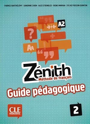 Bild des Verkufers fr Znith 2 Guide pdagogique - Lehrerhandbuch zum Verkauf von moluna