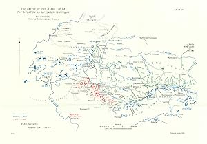 The Battle of the Marne 1st. Day. The Situation 6th. September. 1914. (Night)