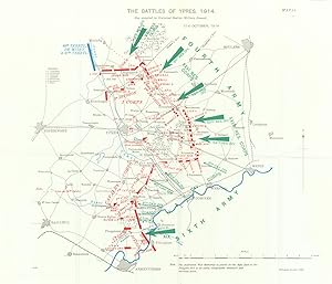 The Battles of Ypres 1914. 21st October 1914