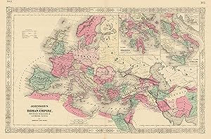 Johnson's Roman Empire, Imperium Romanorum Latissime Patens // Graecia - Italia