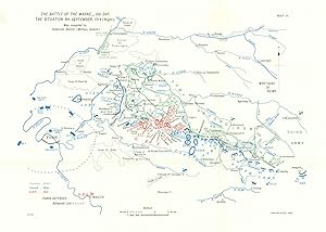 The Battle of the Marne 3rd. Day. The Situation 8th. September. 1914. (Night)