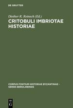 Seller image for Critobuli Imbriotae Historiae for sale by moluna