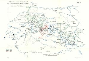 The Battle of the Marne 4th Day. The Situation 9th September, 1914 (Night)