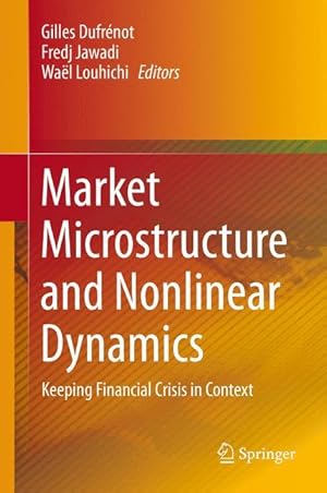 Image du vendeur pour Market Microstructure and Nonlinear Dynamics mis en vente par moluna