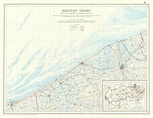 Belgian Coast with the Adjacent Navigable Channels//Map of Antwerp and the Surrounding Country