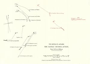 Seller image for The Battle of Jutland. The Battle Cruiser Action. From 3.15 to 3.30 p.m for sale by Antiqua Print Gallery