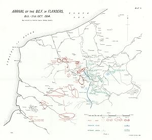 Arrival of the B. E. F. in Flanders, 8th.-11th. Oct. 1914 [Western Front]