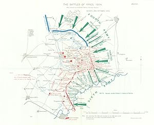 The Battles of Ypres 1914. 25th October 1914