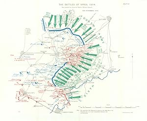 The Battles of Ypres 1914. 10th November, 1914