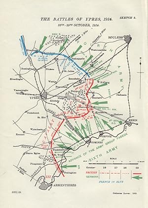 The Battles of Ypres, 26th-29th October, 1914