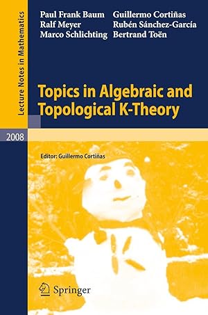 Imagen del vendedor de Topics in Algebraic and Topological K-Theory a la venta por moluna