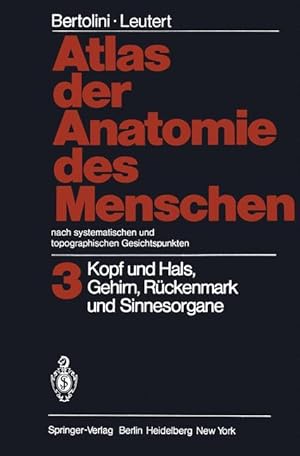 Bild des Verkufers fr Atlas der Anatomie des Menschen Nach systematischen und topographischen Gesichtspunkten zum Verkauf von moluna