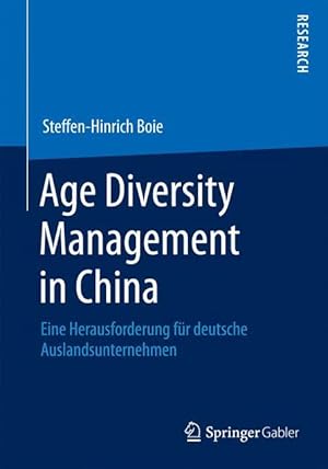 Imagen del vendedor de Age Diversity Management in China a la venta por moluna