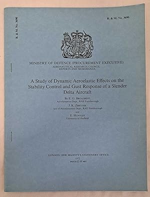 A Study of Dynamic Aeroelastic Effects on the Stability Control and Gust Response of a Slender De...