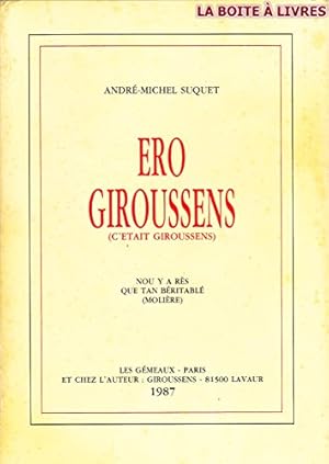 Imagen del vendedor de Ero Giroussens (C'tait Giroussens) Tarn Lavaur Albi Castres Midi -Pyrnes a la venta por Ammareal