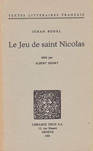 Image du vendeur pour Le jeu de Saint Nicolas mis en vente par Ammareal