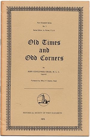 Imagen del vendedor de Old Times and Odd Corners a la venta por Christison Rare Books, IOBA SABDA