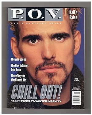 Bild des Verkufers fr P.O.V. Magazine - January 1997. Matt Dillon zum Verkauf von Singularity Rare & Fine