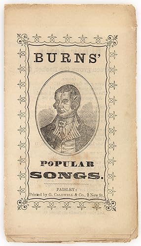 [Cover title:] Burns' Popular Songs.