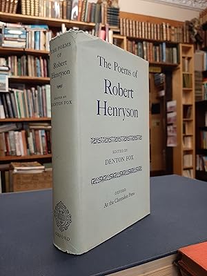 Seller image for The Poems of Robert Henryson for sale by Edinburgh Books