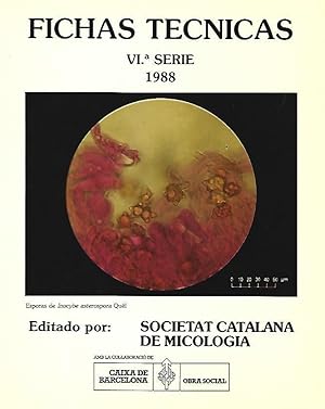 Imagen del vendedor de FICHAS TCNICAS VI SERIE 1988 a la venta por LLIBRERIA TECNICA