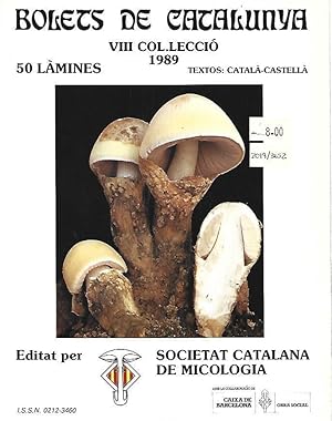 Imagen del vendedor de BOLETS DE CATALUNYA VIII COL LECCI 1989 a la venta por LLIBRERIA TECNICA