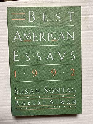 The Best American Essays, 1992