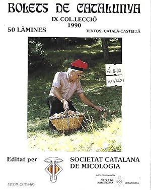 Imagen del vendedor de BOLETS DE CATALUNYA IX COL LECCI 1990 a la venta por LLIBRERIA TECNICA