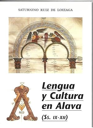 Imagen del vendedor de LENGUA Y CULTURA EN ALAVA (Ss. IX-XII) a la venta por LLIBRERIA TECNICA