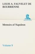 Seller image for Memoirs of Napoleon - Volume 09 for sale by moluna