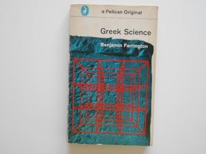 Imagen del vendedor de Greek science. Its meaning for us. REPRINTED WITH MINOR REVISIONS a la venta por Librera Camino Bulnes