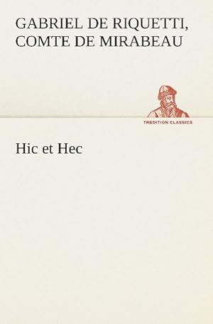 Immagine del venditore per Hic et Hec venduto da moluna