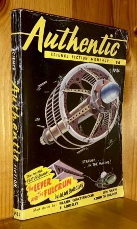 Bild des Verkufers fr Authentic Science Fiction Monthly: No 44 / April 1954 zum Verkauf von bbs