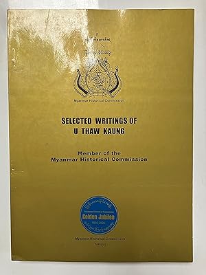 Selected writings of U Thaw Kaung