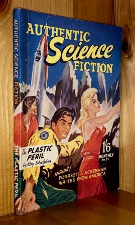 Imagen del vendedor de Authentic Science Fiction: No 25 / September 1952 a la venta por bbs
