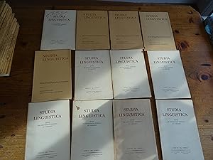 STUDIA LINGUISTICA Revue De Linguistique Générale Et Comparée Lot de 20 Numéros