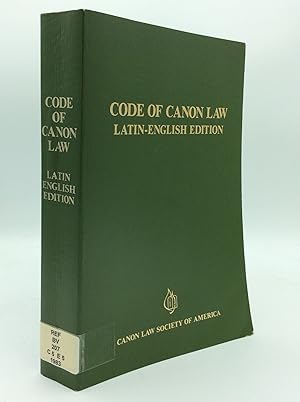 Imagen del vendedor de CODE OF CANON LAW: Latin-English Edition a la venta por Kubik Fine Books Ltd., ABAA