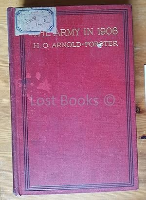 Seller image for The Army in 1906, A Policy and a Vindication for sale by All Lost Books