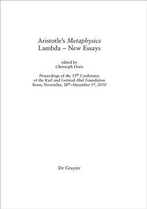 Bild des Verkufers fr Aristotle s Metaphysics Lambda - New Essays zum Verkauf von moluna