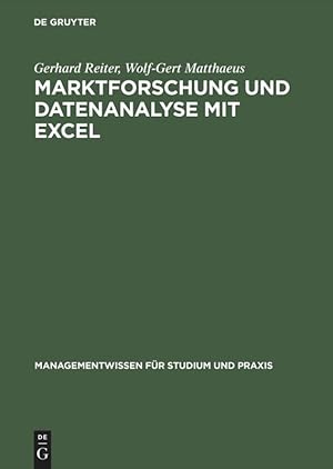 Immagine del venditore per Marktforschung und Datenanalyse mit EXCEL venduto da moluna