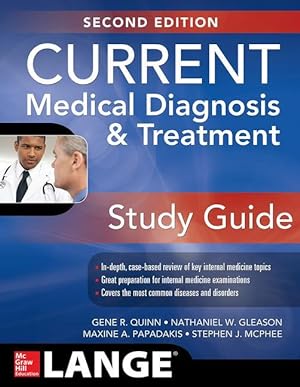 Bild des Verkufers fr Current Medical Diagnosis and Treatment Study Guide zum Verkauf von moluna