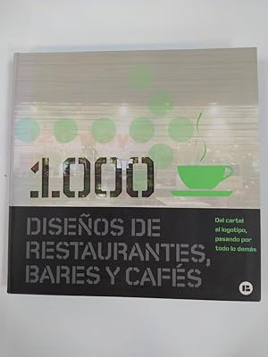 Image du vendeur pour 1000 diseos de restaurantes bares y cafs. mis en vente par TraperaDeKlaus