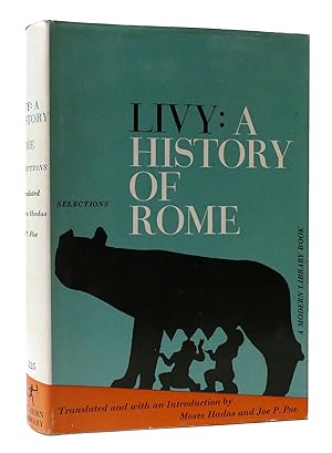 Seller image for LIVY: A HISTOrY OF ROME for sale by Rare Book Cellar