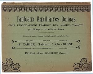 TABLEAUX AUXILIAIRES DELMAS pour l'Enseignement Pratique des Langues Vivantes par l'Image et la M...
