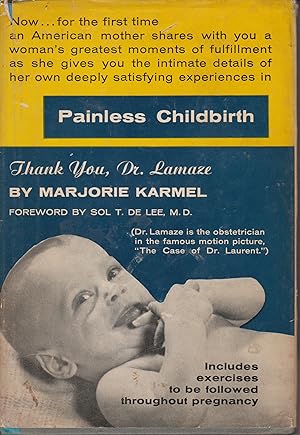 Seller image for Thank You, Dr. Lamaze for sale by Robinson Street Books, IOBA