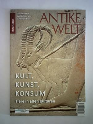 Imagen del vendedor de Kult, Kunst, Konsum. Tiere in alten Kulturen a la venta por Celler Versandantiquariat