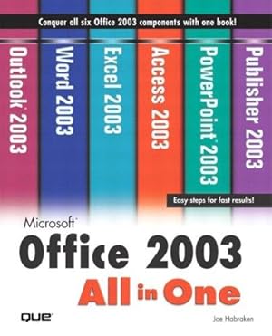 Imagen del vendedor de Microsoft Office 2003 All-in-One a la venta por WeBuyBooks