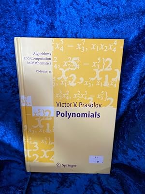 Immagine del venditore per Polynomials (Algorithms and Computation in Mathematics, 11, Band 11) venduto da Antiquariat Jochen Mohr -Books and Mohr-