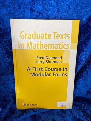 Immagine del venditore per A First Course in Modular Forms (Graduate Texts in Mathematics, 228, Band 228) venduto da Antiquariat Jochen Mohr -Books and Mohr-